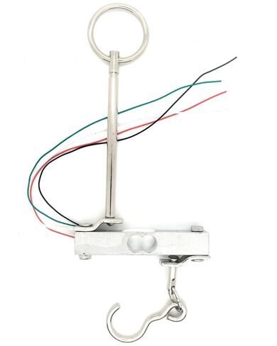 10Kg Straight Bar Load Cell with Hook – 4-Wire Strain Gauge Sensor for Weight, Force, and Pressure Measurement DIY(Aluminum Alloy) in Saudi Arabia