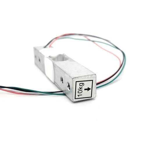 10Kg Straight Bar Load Cell with Hook – 4-Wire Strain Gauge Sensor for Weight, Force, and Pressure Measurement DIY(Aluminum Alloy) in Saudi Arabia