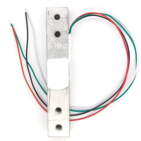 10Kg Straight Bar Load Cell with Hook – 4-Wire Strain Gauge Sensor for Weight, Force, and Pressure Measurement DIY(Aluminum Alloy) in Saudi Arabia