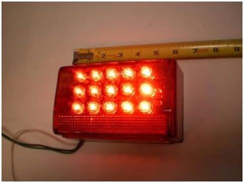 J-72 LED Camper RV Stop Turn Tail Trailer Light Curb (replaces J-70) RIGHT in Saudi Arabia