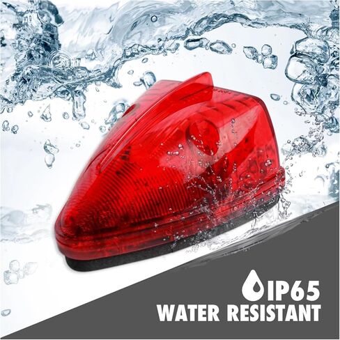 KP-43-2 2 حزمة من مصابيح LED باللون الأحمر مقاس 3.5 بوصة مصباح إزالة مختوم لمقطورة الشاحنة in Saudi Arabia