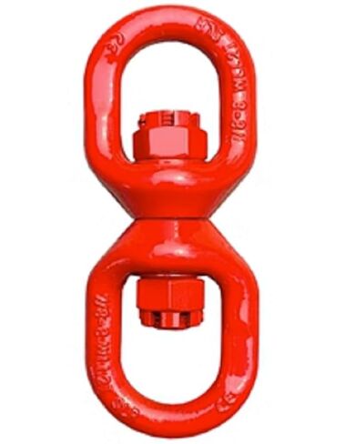 2T-12.5T Universal Vertical Rotating Hook Lifting Tool Cargo Hook Oilfield Sling Alloy Steel Industrial Grade(Red) in Saudi Arabia