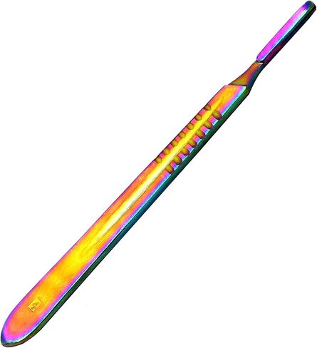 Scalpel Handle Dental Veterinary Instrument #4 Rainbow in Saudi Arabia