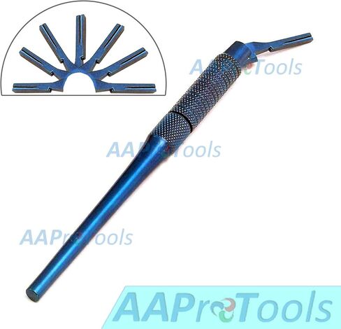 Dental Surgi Scalpel Adjustable Handle No. 3 blue coated Adjustament Angled 0°,30°,60°,90°,120°,150°,180° Instruments in Saudi Arabia