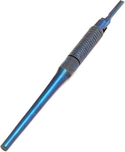 Round Pattern Adjustable 7 Ways Scalpel Handle #3 Blue Coated in Saudi Arabia