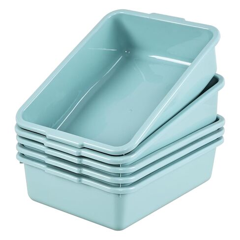 كيدريم 5 عبوات 8 لتر حوض استحمام، أحواض غسيل بلاستيكية، أخضر نعناعي in Kuwait