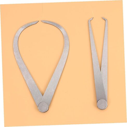 PRETYZOOM 4Pcs Steel Joint Calipers for Internal and External Measurement Shaping Sculpture Gauge Tools with Firm Joints Portable Lightweight Metal Caliper for Precise Transfer in Saudi Arabia