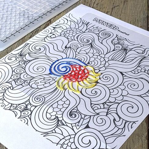 قلم MYNT3D Pro ثلاثي الأبعاد + 10 ألوان PLA + طقم حصيرة DesignPad in Kuwait