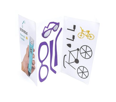 قلم SCRIB3D P1 ثلاثي الأبعاد - الحزمة الإبداعية المثالية مع خيوط بطول 230 قدمًا in Kuwait