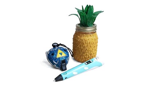 قلم SCRIB3D P1 ثلاثي الأبعاد - الحزمة الإبداعية المثالية مع خيوط بطول 230 قدمًا in Kuwait