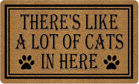 Nobranded Welcome mat(29.5" x 17.7) Non-Slip mat Funny mat Personalized Home Decor mats for in Door Kitchen Entrance Rugs and Mats (Please Wipe Your feet) in Kuwait
