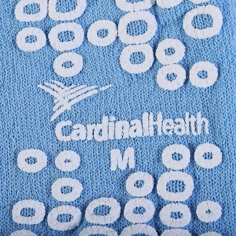 Cardinal Health 58125-BLU Terry in Single Tread Patient Safety Slippers, Blue, Medium in Saudi Arabia