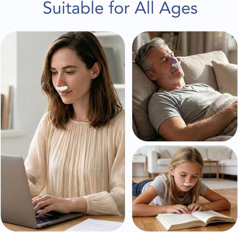 Red Light & Blue Light Therapy for Nose – LED Nasal Device for Dry Nose & Sinus Comfort, USB-Rechargeable Light Therapy with Charging Case in Saudi Arabia