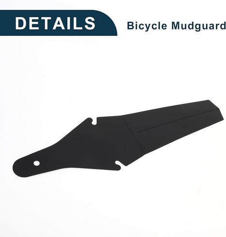 الطريق دراجة MTB دراجة قطعة من الطين الخلفي 12.99 "إدراج مقعد | درابزين الطين الحرس الأسود 1 قطعة in Saudi Arabia