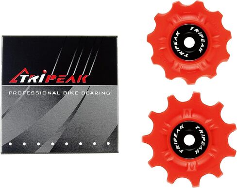 11T SRAM/Shimano Ceramic Hybrid Bearing Jockey Wheel Pulley Set for SRAM 10/11Speed Road/MTB, Shimano 10/11 Speed Road/MTB Cyclocross Gravel Rear Derailleur in Kuwait