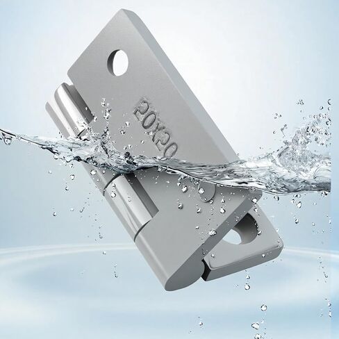 Stainless Steel Hinges with Screws, 4 Pack 2" x 2" (50mm x 50mm) 316 Marine Grade Heavy Duty Square Hinges, Casting Cabinet Door Hinge for Boat Hatch, Outdoor Door, Silver in Saudi Arabia
