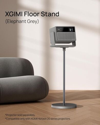 حامل أرضي من XGIMI لسلسلة Horizon 20 (رمادي الفيل)، تصميم معياري يجعل التثبيت أسهل، ويمتزج بسلاسة مع ديكور المنزل الحديث، مصنوع من سبائك الألومنيوم من الفئة الفضائية، وقاعدة صلبة بوزن 2.5 كجم in Saudi Arabia