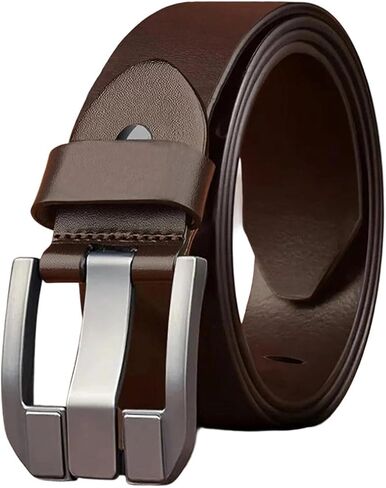 Men's Simple Fashion Pin Buckle Belt Casual Business Trendy Waist Accessory For Daily Wear in Saudi Arabia