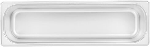 Restaurantware Long Hotel Pan 1 Count 1/2 Size Anti-Jam 2.5â€ Deep Freezable 24 Gauge Stainless Steel Steam Pan - Lid Sold Separately, for Use in Commercial Kitchens, and Catering Events in Saudi Arabia