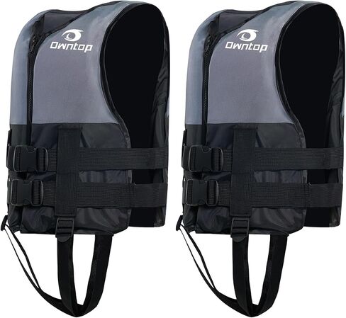 سترة سباحة للأطفال من Owntop للأولاد والبنات، سترة سباحة للشباب 50-90 رطلاً / 75-125 رطلاً، سترة تدريب سباحة قابلة للتعديل للأطفال من عمر 6 إلى 12 عامًا، سترة سباحة لبحيرة حمام السباحة والشاطئ in Kuwait