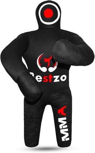 Bestzo Kids MMA Grappling Dummy - Unfilled Canvas Wrestling & BJJ Training Partner for Karate, Judo & Boxing (48-Inch) in Saudi Arabia
