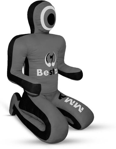 دمية MMA - دمية جيو جيتسو البرازيلية للمصارعة BJJ، دمية رمي حقيبة الجودو للكاراتيه وتدريب الملاكمة، رمادية غير مملوءة in Kuwait