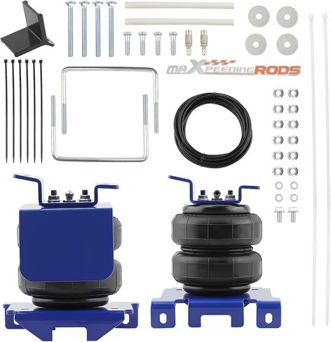 MaxPeedingRods 7500 رطل أكياس التعليق الهواء الخلفي لشيفروليه سيلفرادو 2500 3500 GMC Sierra 2500 3500 2001-2010 أكياس نابض الهواء للشاحنات in Kuwait