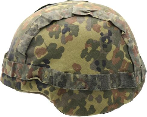 غطاء خوذة Flecktarn العسكرية الألمانية، محمية استوائية للجيش الألماني، غابة مموهة in Kuwait