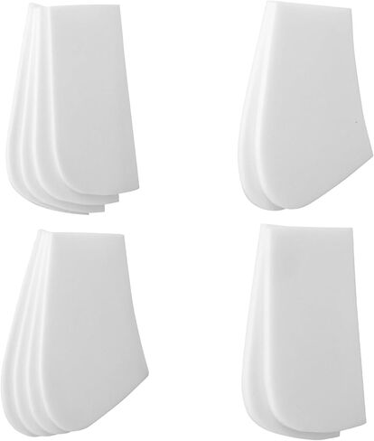 Shock-Absorbing Memory Foam Saddle Pad Inserts - Adjustable Fit for Horseback Riding Comfort, Equestrian Performance, 12-Pack White in Kuwait