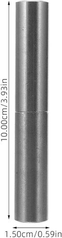 Cabilock Heavy-Duty 304 Stainless Metal Weld-on Barrel Door Hinge, 16x100mm Cylindrical Weldable Door Hinge for Cabinets, Gates, and Industrial Use in Saudi Arabia