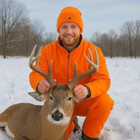 قبعة الصيد DecoyPro Blaze Orange in Kuwait