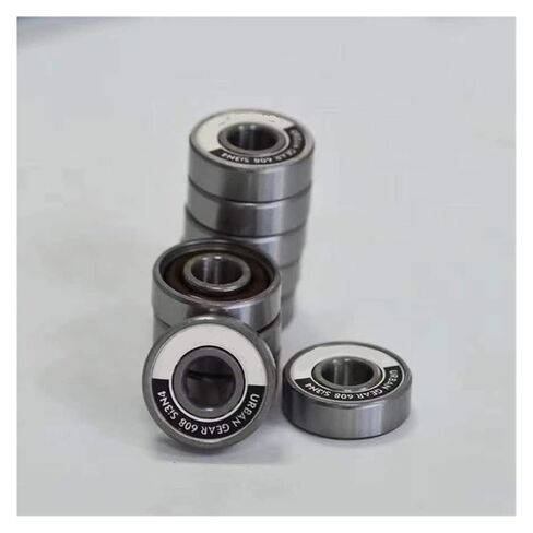 16 قطعة زلاجات سرعة مضمنة احترافية تحمل Si3N4 سيراميك أسود 608 محامل عالية المستوى in Kuwait