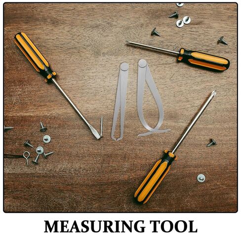 Mipcase Accurate Internal External Caliper Gauge for Woodworking and Metalworking Rust-Resistant Measuring Tool for Carving Sculpting Pottery and Luthiers Compact Portable Calipers for in Saudi Arabia