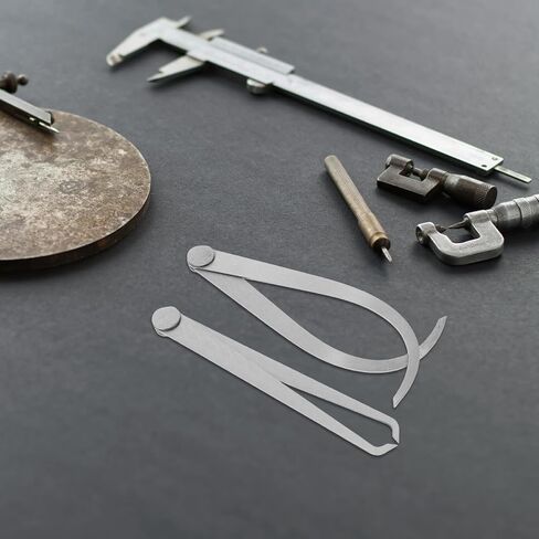 Mipcase Accurate Internal External Caliper Gauge for Woodworking and Metalworking Rust-Resistant Measuring Tool for Carving Sculpting Pottery and Luthiers Compact Portable Calipers for in Saudi Arabia