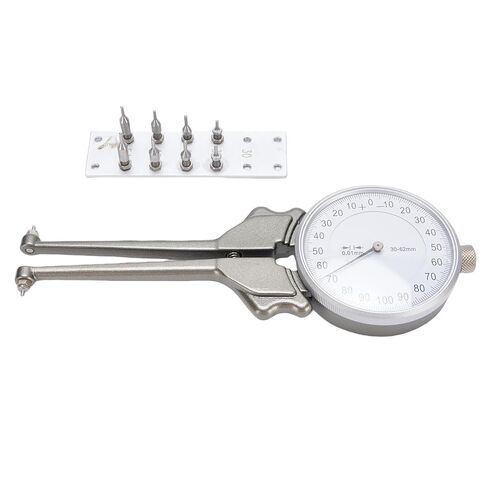 Internal Caliper Gage Set, Clear Pointer Reading, Accurate Measurement, 8 Replacement Heads, Aluminium Alloy in Kuwait