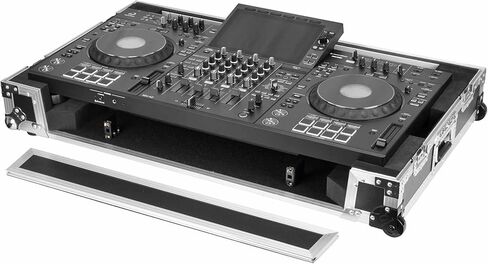 حافظة بغطاء شفاف بتأثيرات الطيران LED من Odyssey AlphaTheta XDJ-AZ 1U مع عجلات in Saudi Arabia