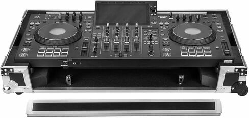 حافظة بغطاء شفاف بتأثيرات الطيران LED من Odyssey AlphaTheta XDJ-AZ 1U مع عجلات in Saudi Arabia