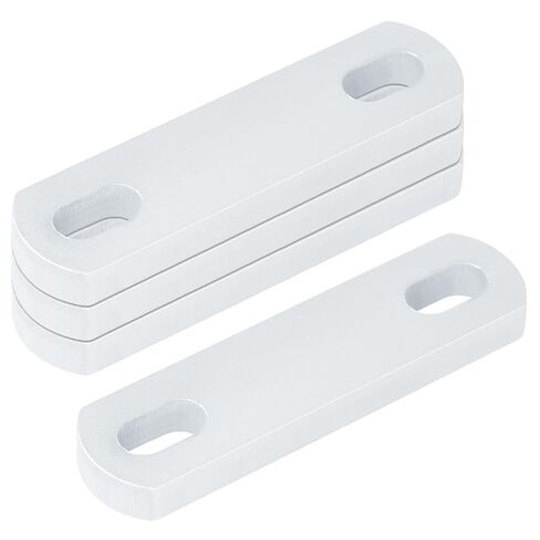 heneng 4 Pack U Bolt Frame Plate، لـ 1/2 بوصة عمق × 4 بوصة عرض قارب مقطورة على شكل حرف U، سبائك الألومنيوم in Saudi Arabia