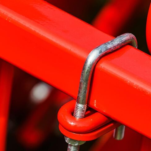 Square U-Bolts, 42mm(1.65") Inner Width 80mm Length M6 304 Stainless Steel U Clamp Bolt with Nuts and Plates, for Boat Trailer in Saudi Arabia