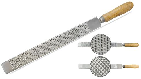 Farrier Hoof Rasp Double Sided Sharp with Wooden Handle Premium Quality in Saudi Arabia