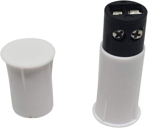 3 White Recessed Screw Terminal Block Door Contacts NC Alarm Door Window Sensors with Magnetic Reed Switch These 38 Door Contact Position switches DCS Work in Saudi Arabia