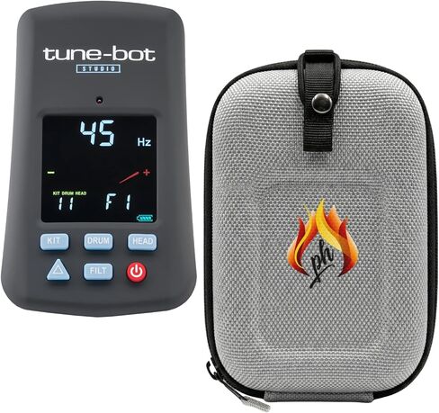Studio TBS-001 Clip-On Digital Drum Tuner with Hard Shell Carry Case – Easy & Accurate Drum Tuning for Practice, Studio and Live Playing in Kuwait