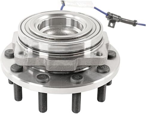Detroit Axle - Hub Bront Wheel Lear for Chevy GMC Silverado Sierra 2500 3500 HD ، Suburban Yukon XL 2500 Hummer H2 ، محمل عجلة بديل وتجميع المحور in Kuwait