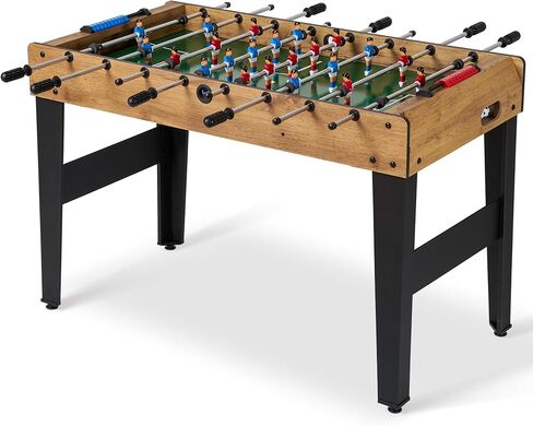 طاولة كرة قدم مقاس 48 بوصة، طاولة ألعاب بحجم المنافسة مع دعم أرجل الطاولة قابل للتعديل، 3 كرات للبالغين، المنزل، غرفة الألعاب in Kuwait