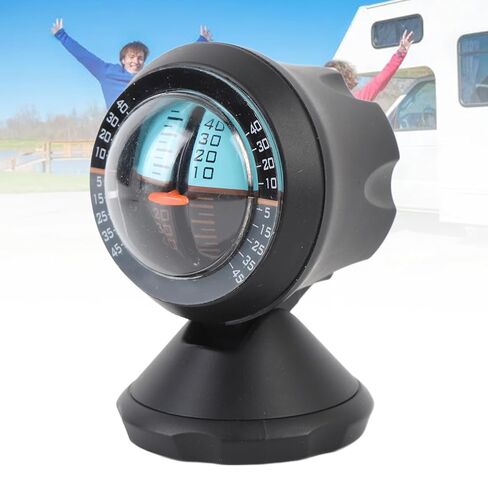 Car Inclinometer, Slope Indicator, Adjustable Viewing Angle Inclinometer with Safety Design, Ideal for Vehicle Road Safety & Driving Assistance in Kuwait