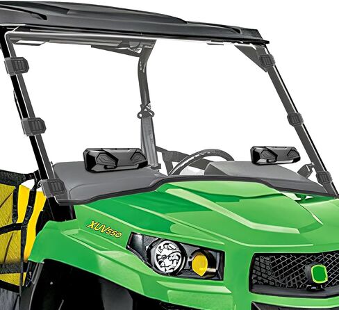 UTV Full Windshield -StarknightMT PC Hard Front Windshield Compatible with Gator XUV 550 560 560E 590E 590i 590M Used with Tops in Saudi Arabia