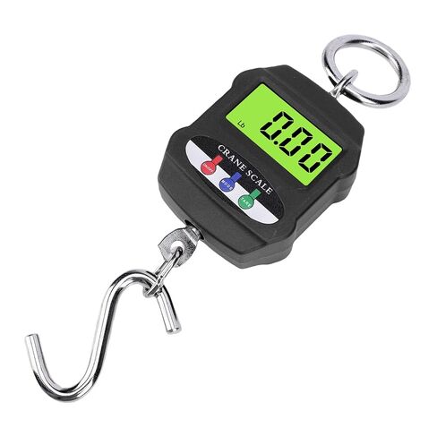 Kikumi Portable Scale with Backlit LCD Display 300kg for Outdoor Farm Fishing Activities with S-Hook Suitable for Crane Scale in Kuwait
