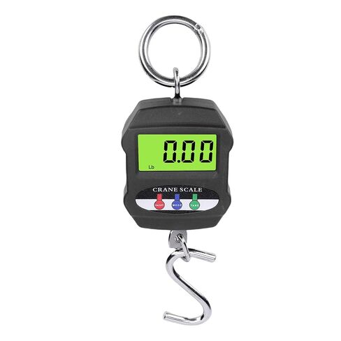 Kikumi Portable Scale with Backlit LCD Display 300kg for Outdoor Farm Fishing Activities with S-Hook Suitable for Crane Scale in Kuwait
