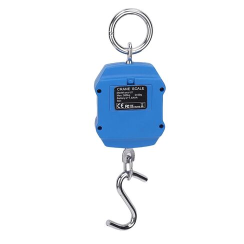 Kikumi Digital Crane Scale, Mini Portable 300kg/660Lb Scale with LCD Backlit, S-Hook, Portable Hanging Scale for Farm Fishing Travel, Stainless Steel in Kuwait