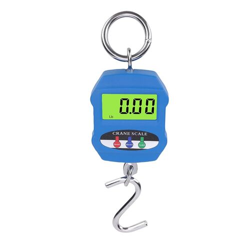 Kikumi Digital Crane Scale, Mini Portable 300kg/660Lb Scale with LCD Backlit, S-Hook, Portable Hanging Scale for Farm Fishing Travel, Stainless Steel in Kuwait